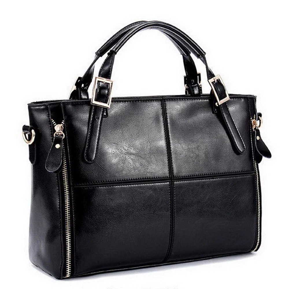 Women's Luxury Leather Top-Handle Bag - Gift-Bagz