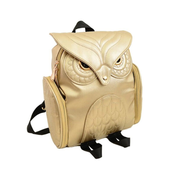 Stylish Colorful Owl Shaped Women’s Backpack
