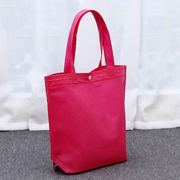New Foldable Shopping Bag Reusable Tote Pouch Women Travel Storage Handbag Fashion Shoulder Bag Female Canvas Shopping Bags