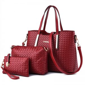 Women’s Luxury Composite Shoulder Bags Ladies Handbags Clutches Bags Set 3 High Quality Sac A Main Femme De Marque
