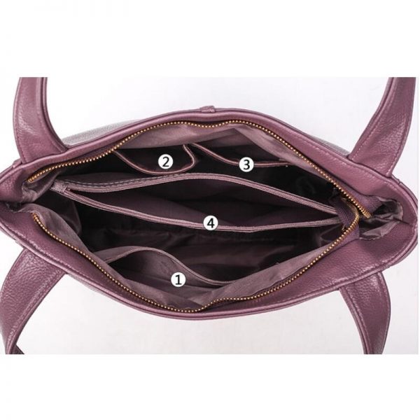 Womens’s Leather Handbag | Femininas Sac A Main