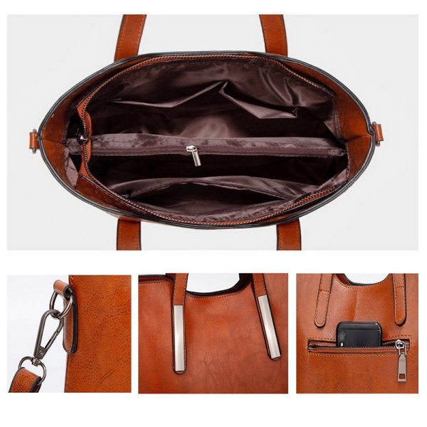 Women’s Vintage Handbag | Oil Wax Leather